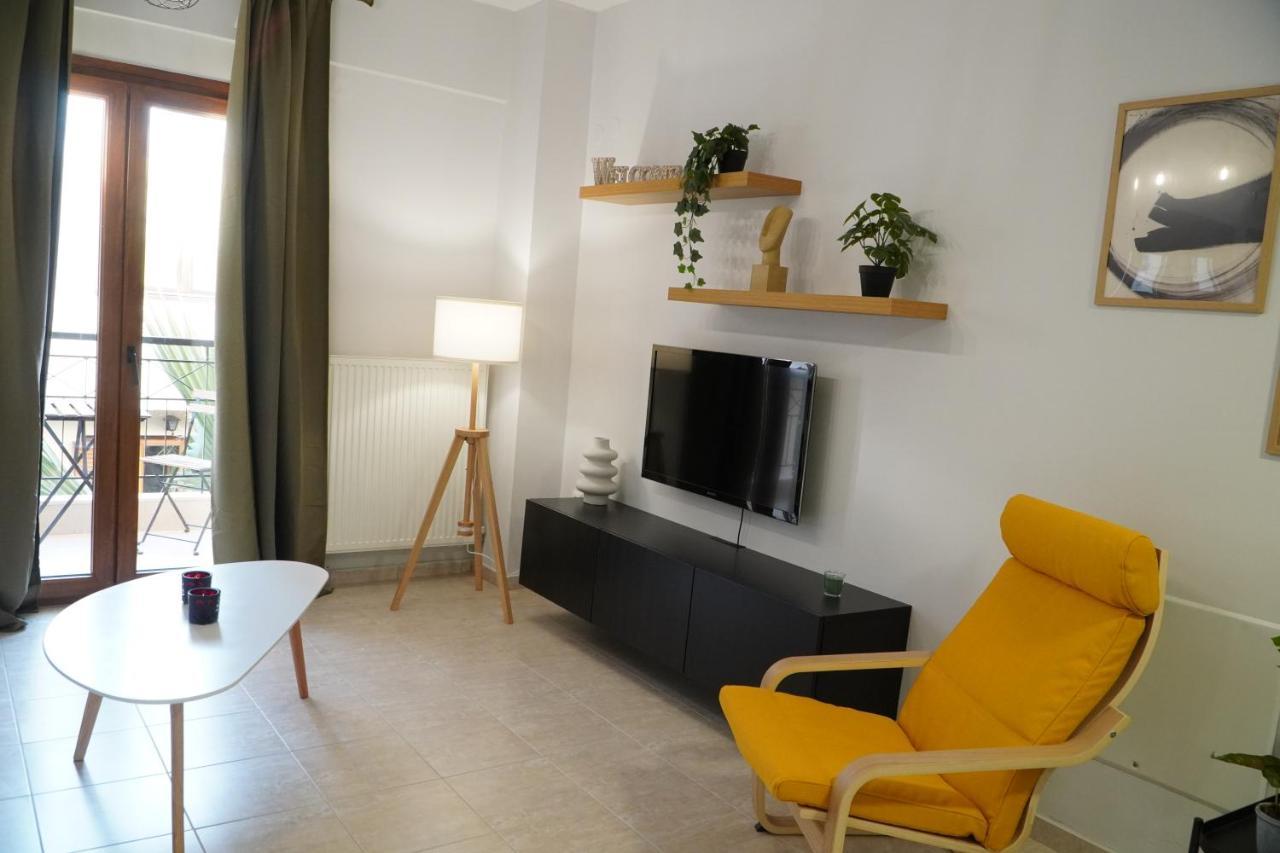 Modern Apartment In Οld Τown Thessaloniki Buitenkant foto