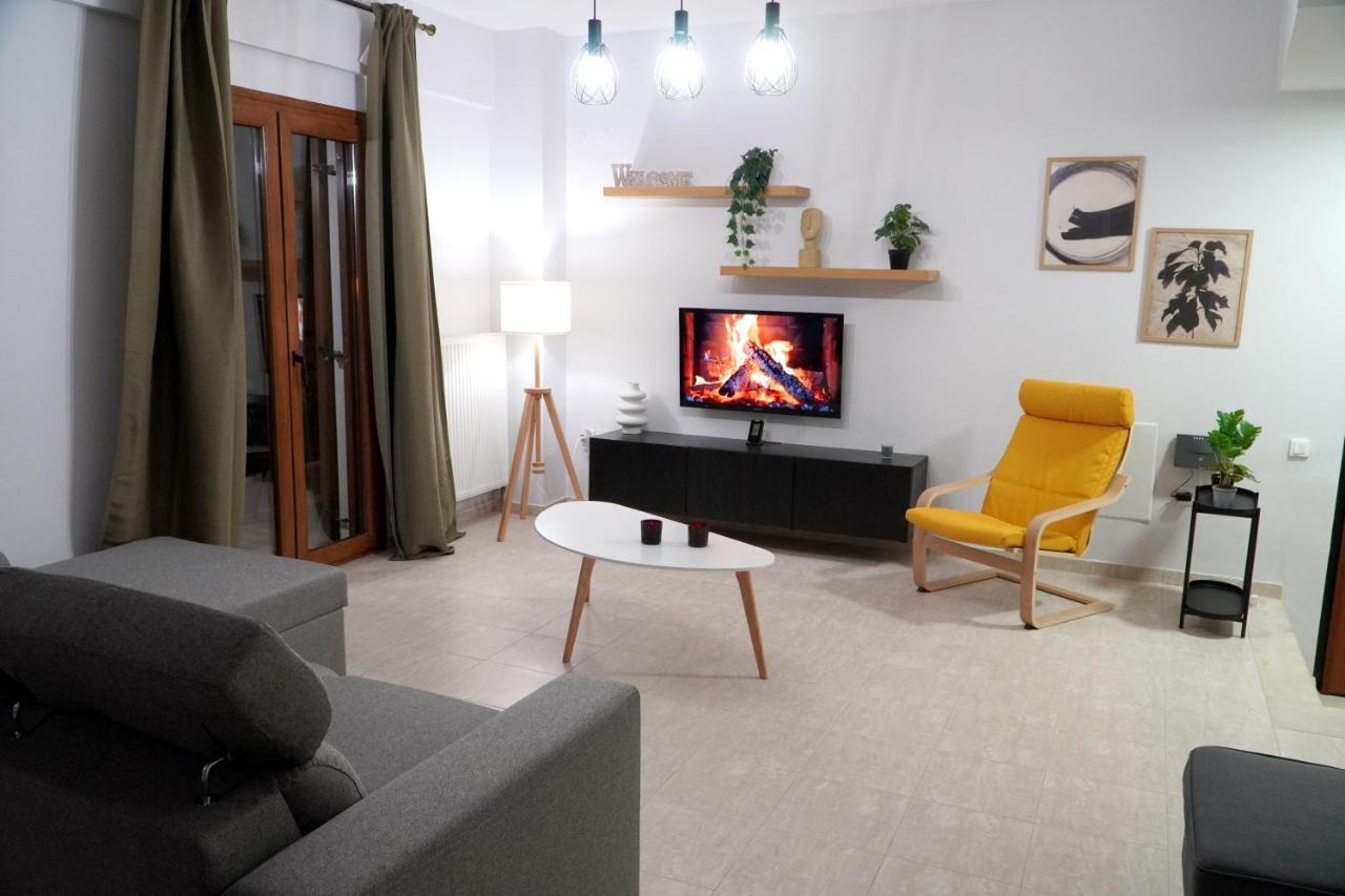 Modern Apartment In Οld Τown Thessaloniki Buitenkant foto
