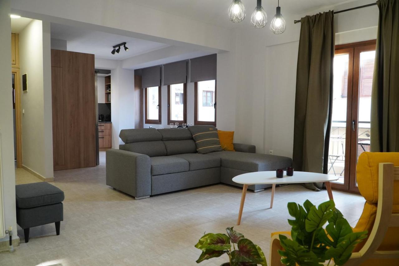Modern Apartment In Οld Τown Thessaloniki Buitenkant foto